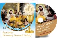 Pamiątka I komunii świętej z audiobookiem. Autor: Aleksandra Polewska. SmakLiter.pl Okładka książki Pamiątka I komunii świętej z audiobookiem