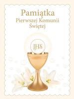 Okładka książki Pamiątka Pierwszej Komunii Świętej