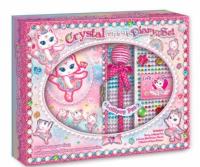 Opakowanie Pamiętnik do dekorowania z kryształkami Kot baletnica