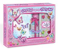 Opakowanie Pamiętnik do dekorowania z kryształkami Motylki