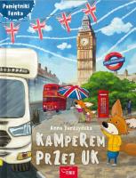 Pamiętnik Fenka. Kamperem przez UK. Autor: Anna Jurczyńska. SmakLiter.pl Okładka książki Pamiętnik Fenka. Kamperem przez UK