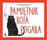 Pamiętnik kota Edgara. Autor: Frederic Pouchier, Susie Jouffa. SmakLiter.pl Okładka książki Pamiętnik kota Edgara