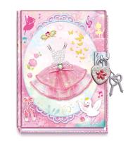 Opakowanie Pamiętnik na kłódkę Sukienka baletnicy