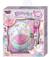 Opakowanie Pamiętnik na kłódkę z ozdobnym długopisem Sukienka