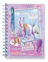 Opakowanie Pamiętnik na spirali z długopisem i akcesoriami Koń