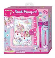 Pamiętnik na szyfr z niewidzialnym długopisem Jednorożec. Wydawca: POCOWARE. SmakLiter.pl Opakowanie Pamiętnik na szyfr z niewidzialnym długopisem Jednorożec