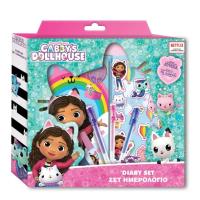 Pamiętnik z cekinami koci domek Gabi. Wydawca: Diakakis. SmakLiter.pl Opakowanie Pamiętnik z cekinami koci domek Gabi