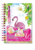 Opakowanie Pamiętnik z długopisem i akcesoriami Flaming
