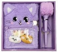 Pamiętnik z długopisem Kotek STnux. Wydawca: Stnux. SmakLiter.pl Opakowanie Pamiętnik z długopisem Kotek STnux