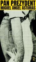 Pan Prezydent. Autor: Miguel Ángel Asturias. SmakLiter.pl Okładka książki Pan Prezydent