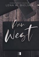Pan West. Autor: Lena M. Bielska. SmakLiter.pl Okładka książki Pan West