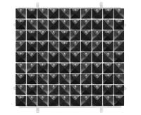 Panel dekoracyjny czarny 3D 30x30cm. Wydawca: GODAN. SmakLiter.pl Opakowanie Panel dekoracyjny czarny 3D 30x30cm