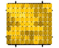 Panel dekoracyjny złoty czarne tło typ B 30x30cm. Wydawca: Gerls. SmakLiter.pl Opakowanie Panel dekoracyjny złoty czarne tło typ B 30x30cm