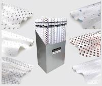 Opakowanie Papier biały ozdobny MIX (48szt)