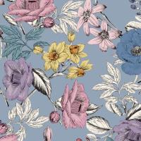 Opakowanie Papier do origami 15x15 cm 24K Kwiaty gwiazdki