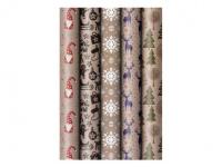 Opakowanie Papier do pakowania BN kraft 3 200x70 MIX (60 szt)