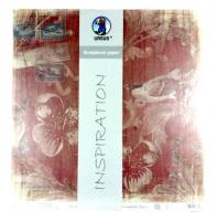 Papier do scrapbookingu Kwiaty i ptaki 5 arkuszy. Wydawca: Galeria Hobby. SmakLiter.pl Opakowanie Papier do scrapbookingu Kwiaty i ptaki 5 arkuszy