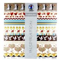 Papier do scrapbookingu ślubne 3 5arkuszy. Wydawca: Galeria Hobby. SmakLiter.pl Opakowanie Papier do scrapbookingu ślubne 3 5arkuszy