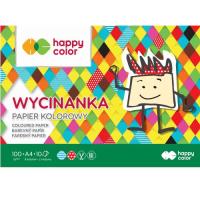 Opakowanie Papier kolorowy A4 Happy Color pakiet 10sztuk