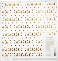 Opakowanie Papier ozdobny Deer and dots 30,5x30,5cm 180g 3 arkusze edycja limitowana