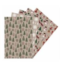 Opakowanie Papier ozdobny świąteczny MIX (50szt)
