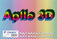 Opakowanie Papier samoprzylepny Apple 3D