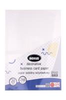 Opakowanie Papier wizytówkowy A4/20K biały Juta