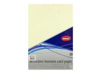 Opakowanie Papier wizytówkowy A4/20K kremowy Płótno