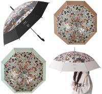 Opakowanie Parasolka dziecięca przeźroczysta koty motyle MIX