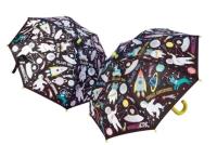 Parasolka zmieniająca kolory kosmos. Wydawca: Floss & Rock. SmakLiter.pl Opakowanie Parasolka zmieniająca kolory kosmos