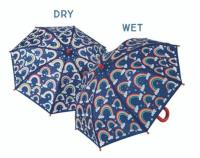 Parasolka zmieniająca kolory tęcza. Wydawca: Floss & Rock. SmakLiter.pl Opakowanie Parasolka zmieniająca kolory tęcza