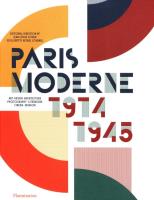 Paris Moderne: 1914-1945. Autor: Cohen Jean-Louis, Journel Morel Guillemette. SmakLiter.pl Okładka książki Paris Moderne: 1914-1945