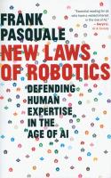 Pasquale New Laws of Robotics. Autor: Pasquale Frank. SmakLiter.pl Okładka książki Pasquale New Laws of Robotics