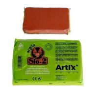 Pasta modelarska brązowa 1kg. Wydawca: MP Main Paper. SmakLiter.pl Opakowanie Pasta modelarska brązowa 1kg