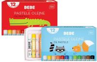 Opakowanie Pastele olejne BB Kids 12 kolorów