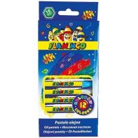 Opakowanie Pastele olejne sześciokątne 12 kolorów