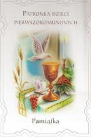 Okładka książki Patronka dzieci pierwszokomunijnych, Pamiątka