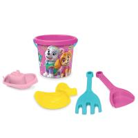 Paw Patrol komplet do piasku 5 el. różowy mały. Wydawca: Wader. SmakLiter.pl Opakowanie Paw Patrol komplet do piasku 5 el. różowy mały