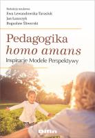 Okładka książki Pedagogika homo amans. Inspiracje, modele..