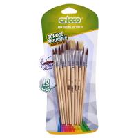 PĘDZELKI SZKOLNE CRICCO 10 SZT BLISTER. Wydawca: Cricco. SmakLiter.pl Opakowanie PĘDZELKI SZKOLNE CRICCO 10 SZT BLISTER
