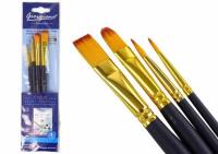 Pędzle kształty 4 sztuki. Wydawca: Leantoys. SmakLiter.pl Opakowanie Pędzle kształty 4 sztuki