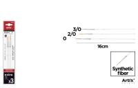 Pędzle malarskie cienkie liniowe 3szt. Wydawca: MP Main Paper. SmakLiter.pl Opakowanie Pędzle malarskie cienkie liniowe 3szt