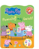 Okładka książki Peppa Pig. Kolorowanki Naklejanki Pomaluj mój..