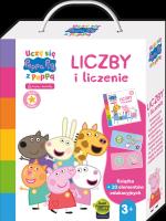 Okładka książki Peppa Pig. Uczę się z Peppą. Liczby i liczenie