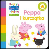 Okładka książki Peppa Pig. Uczę się z Peppą. Peppa i kurczątka