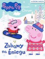 Okładka książki Peppa Pig Zabawy na śniegu