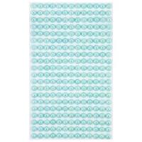 Opakowanie Perełki samoprzylepne 6mm 260szt. turkusowe