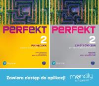 Perfekt 2. Język niemiecki. Komplet Podręcznik + Zeszyt ćwiczeń + dostęp Mondly. Autor: Opracowanie zbiorowe. SmakLiter.pl Okładka książki Perfekt 2. Język niemiecki. Komplet Podręcznik + Zeszyt ćwiczeń + dostęp Mondly