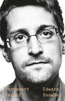 Permanent Record. Autor: EDWARD SNOWDEN. SmakLiter.pl Okładka książki Permanent Record