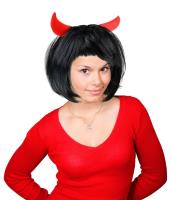 Opakowanie Peruka Diablica czarna